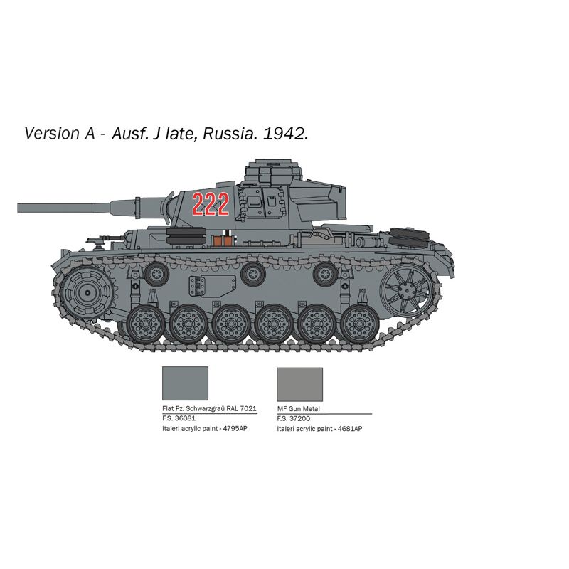 25757 - Pz. Kpfw. III Ausf. J//L/M/N